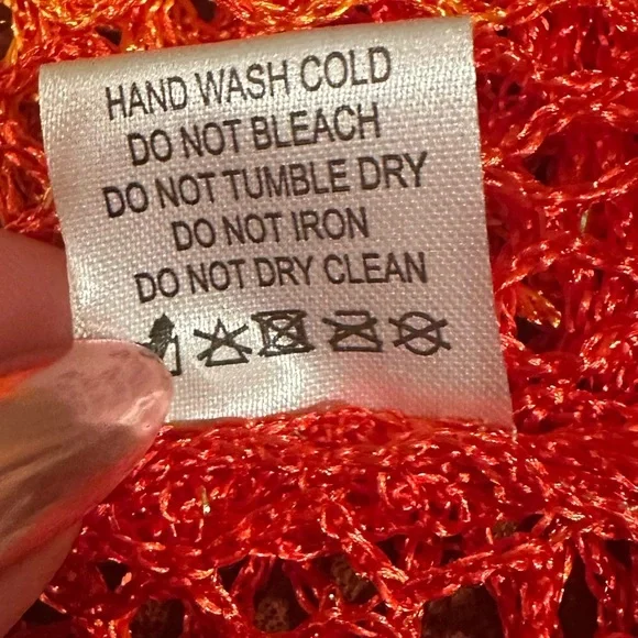 Boho Sunset Ombre Mesh Maxi Kimono Cover-Up Fringe Festival Beach Party O/S - Picture 10 of 11